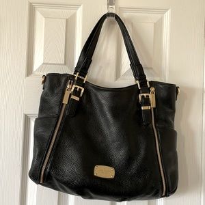 Michael Kors Black Leather Purse